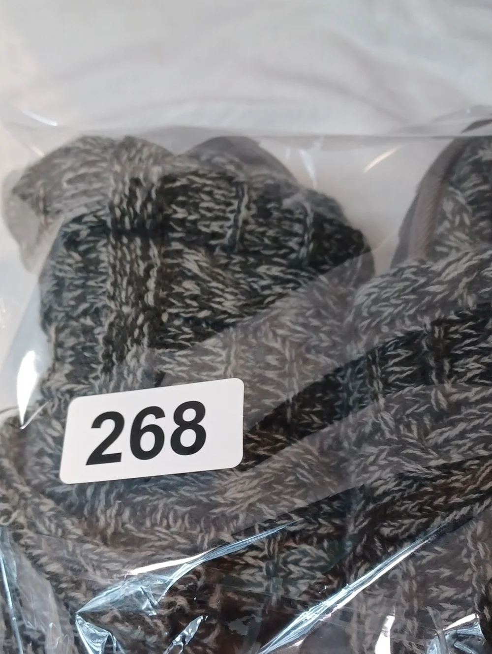Muke Luks Woman's Gray & Black Warm Gray‎ Sock Boots sz 10